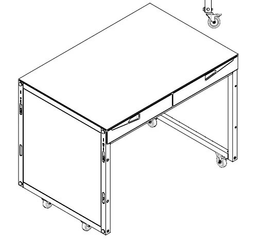 Roll-Under Prep Table 1200 (X3) 