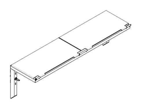 [TS02.189-1AS] Side Single Shelf Trash Bin